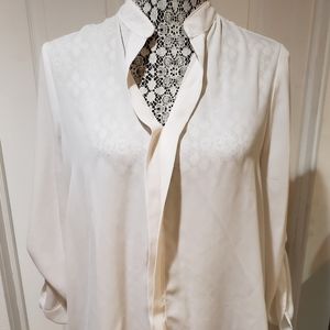 White 3/4 Sleeve Blouse